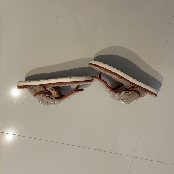 Coach Holie Shearling Flip Flops - Picture 4 of 7